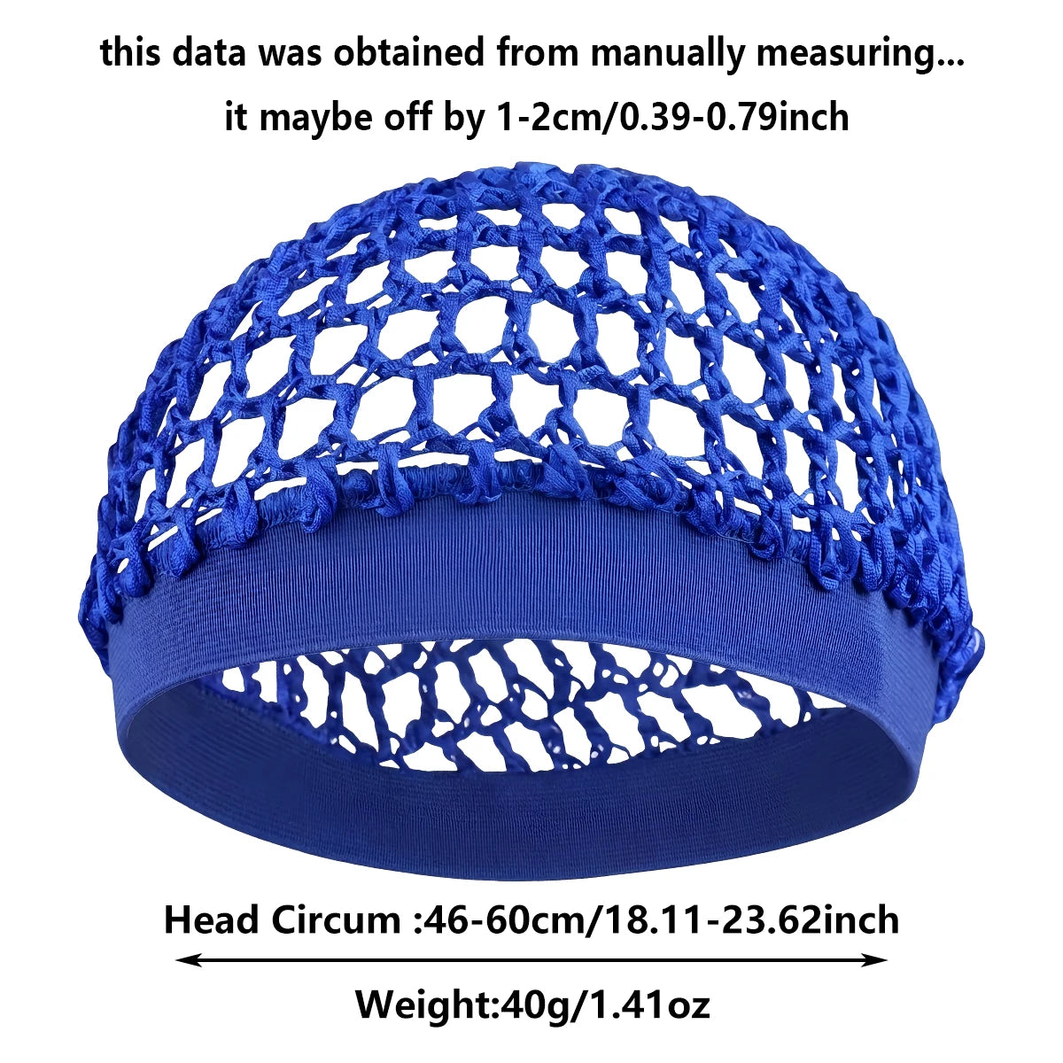 Women's Elastic Breathable Mesh Cap Soft Reusable Hair Protection Sleep Accessory Christmas Decor Gift Idea